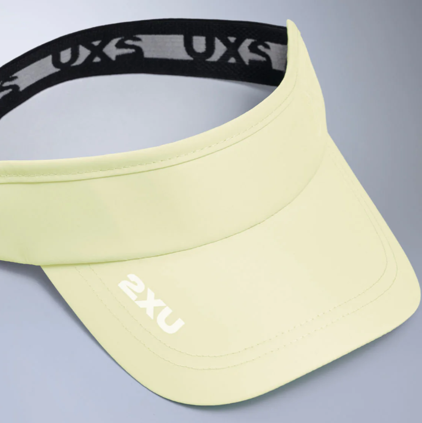 2XU Performance Visor | Lemon Ice / White
