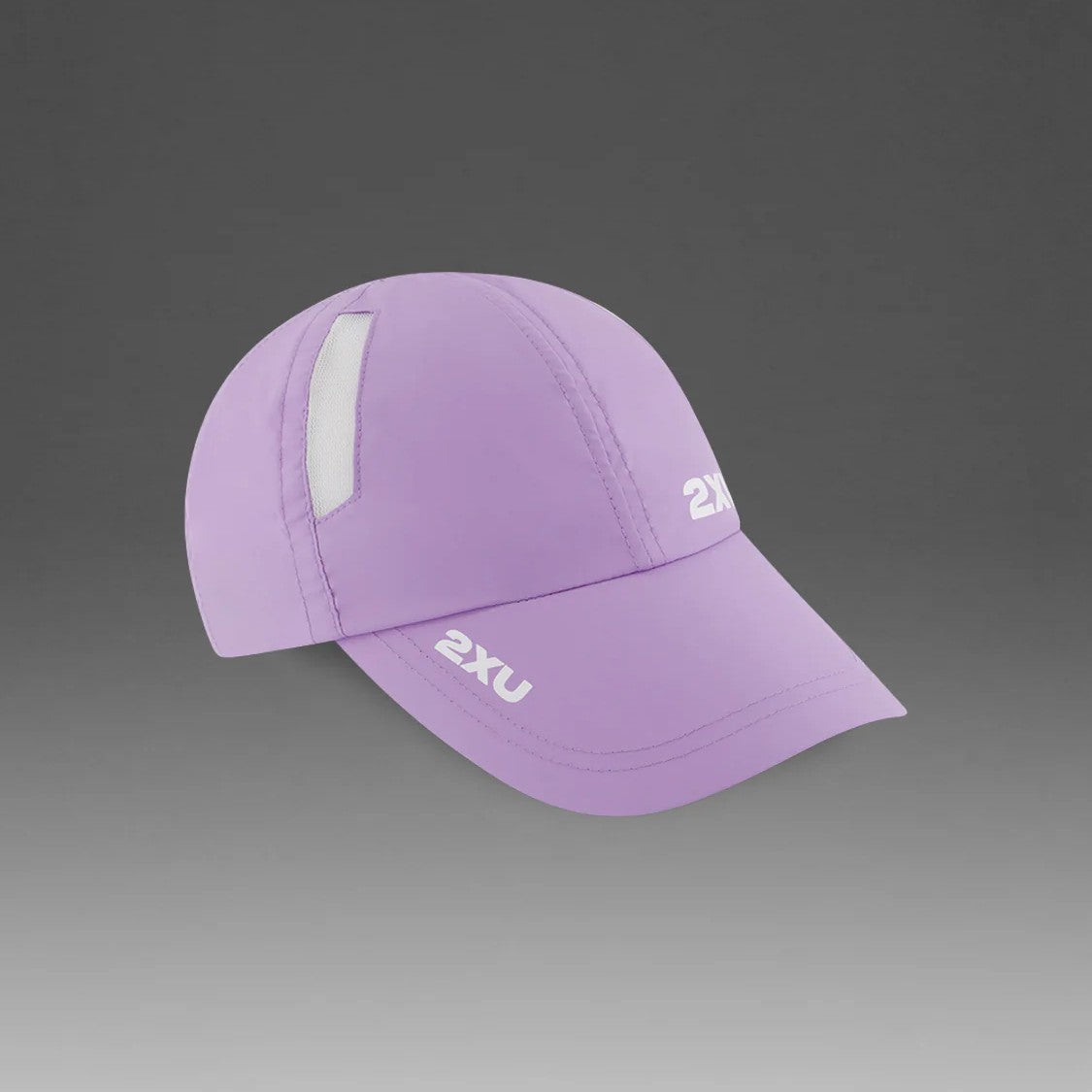 2XU Run Cap | Lavender / White