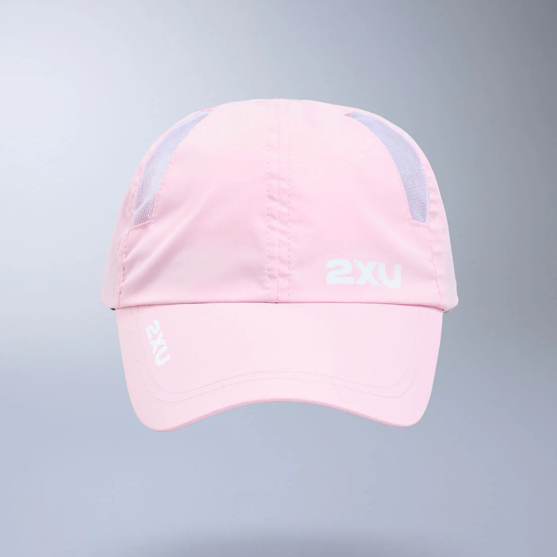 2XU Run Cap | Pink Frost / White