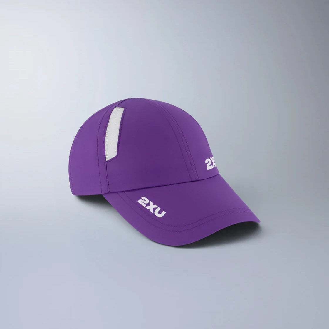 2XU Run Cap | Purple Flash / White