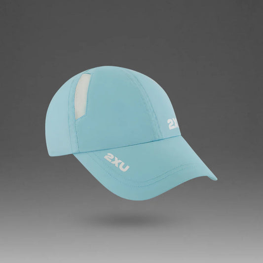 2XU Run Cap | Retro Blue / White