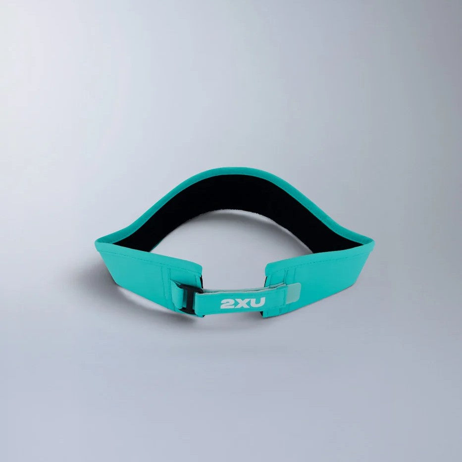2XU Run Visor | Aurora / White