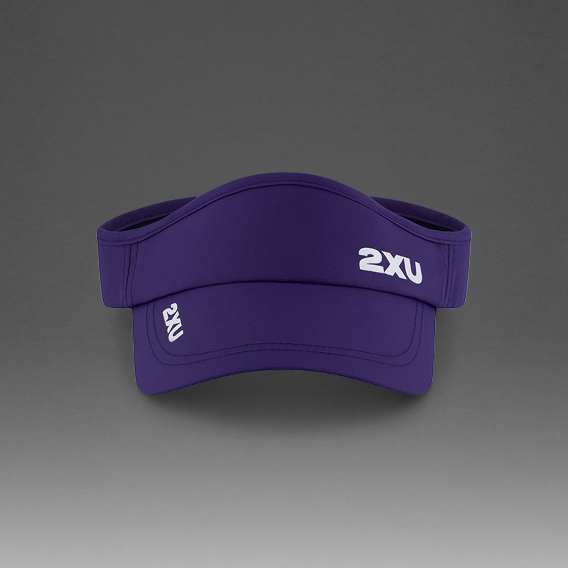 2XU Run Visor | Future Dusk / White