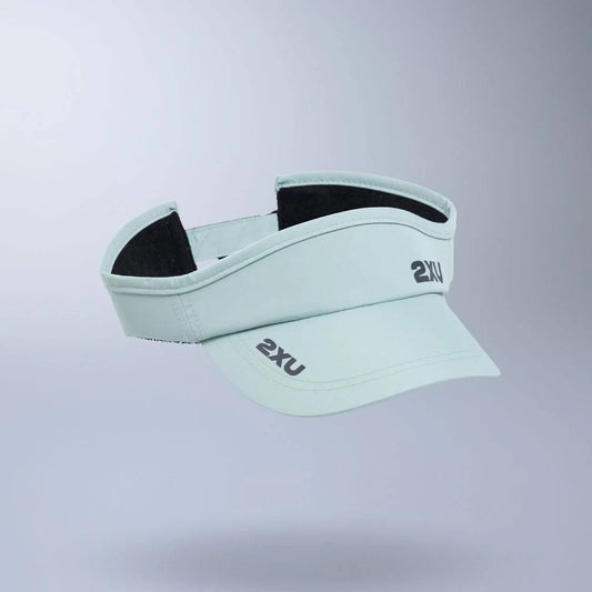 2XU Run Visor | Smoke Blue / Black