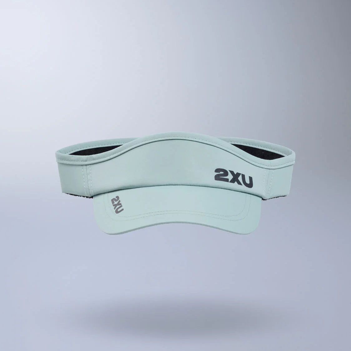 2XU Run Visor | Smoke Blue / Black