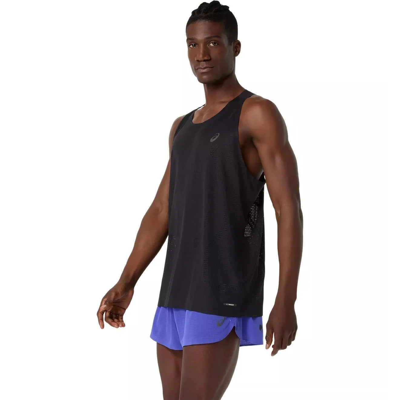 Ascis Metarun Singlet | Performance Black | Mens