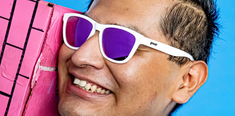 goodr Sunglasses | The OGs | Side Scroll Eye Roll