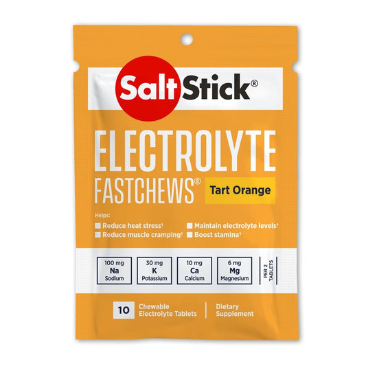 Saltstick FastChews / Tart- Orange / 10 Pack