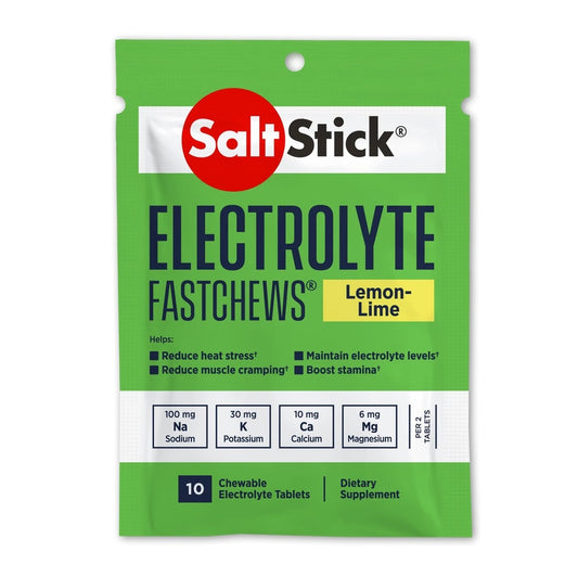 Saltstick FastChews / Zesty Lemon-Lime / 10 pack
