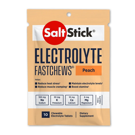 SaltStick Fastchews | Peach | 10 pack