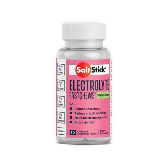 SaltStick Fast Chews Bottle of 60 | Watermelon