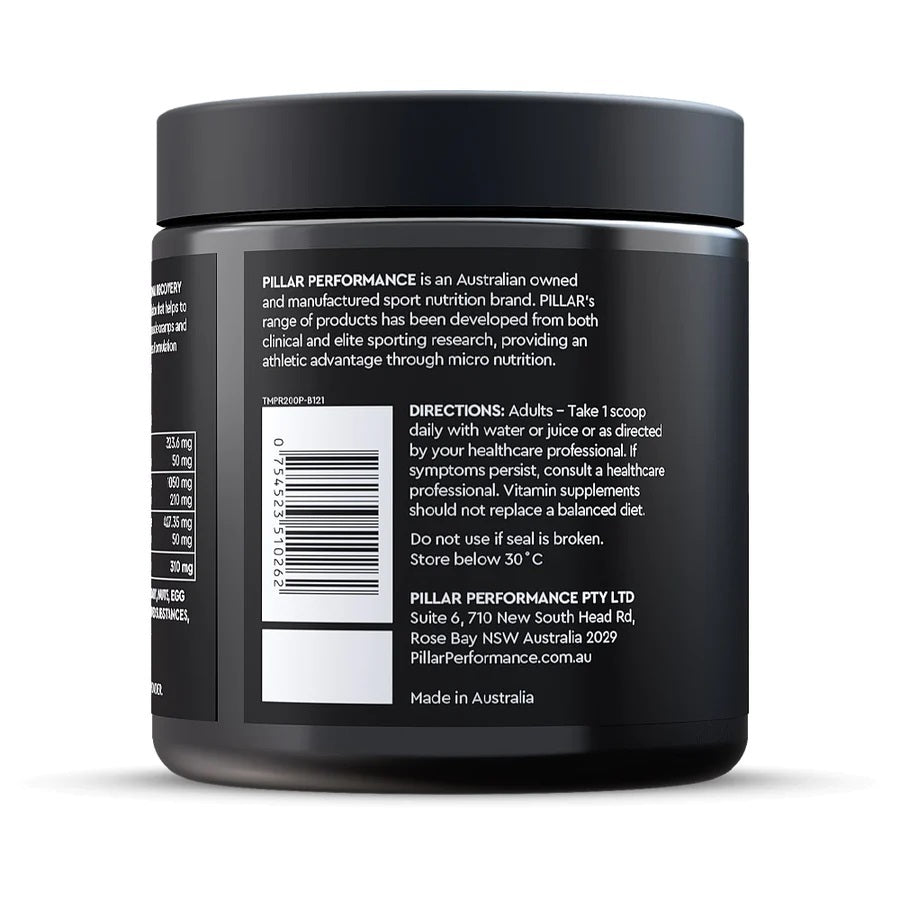 Pillar Triple Magnesium Powder | 200g Tub