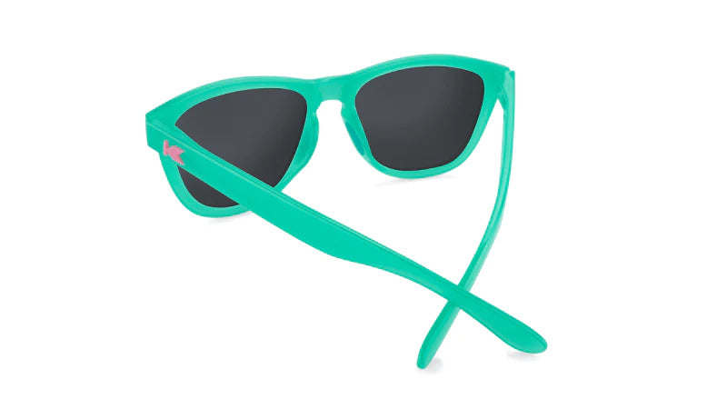 Knockaround Sunglasses | Premiums Sport | Aquamarine / Fuchsia