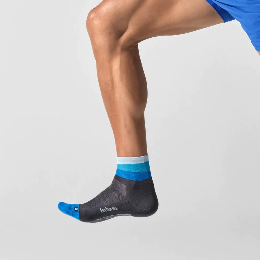 Feetures Elite | Light Cushion | Quarter Length | Oceanic Ascent