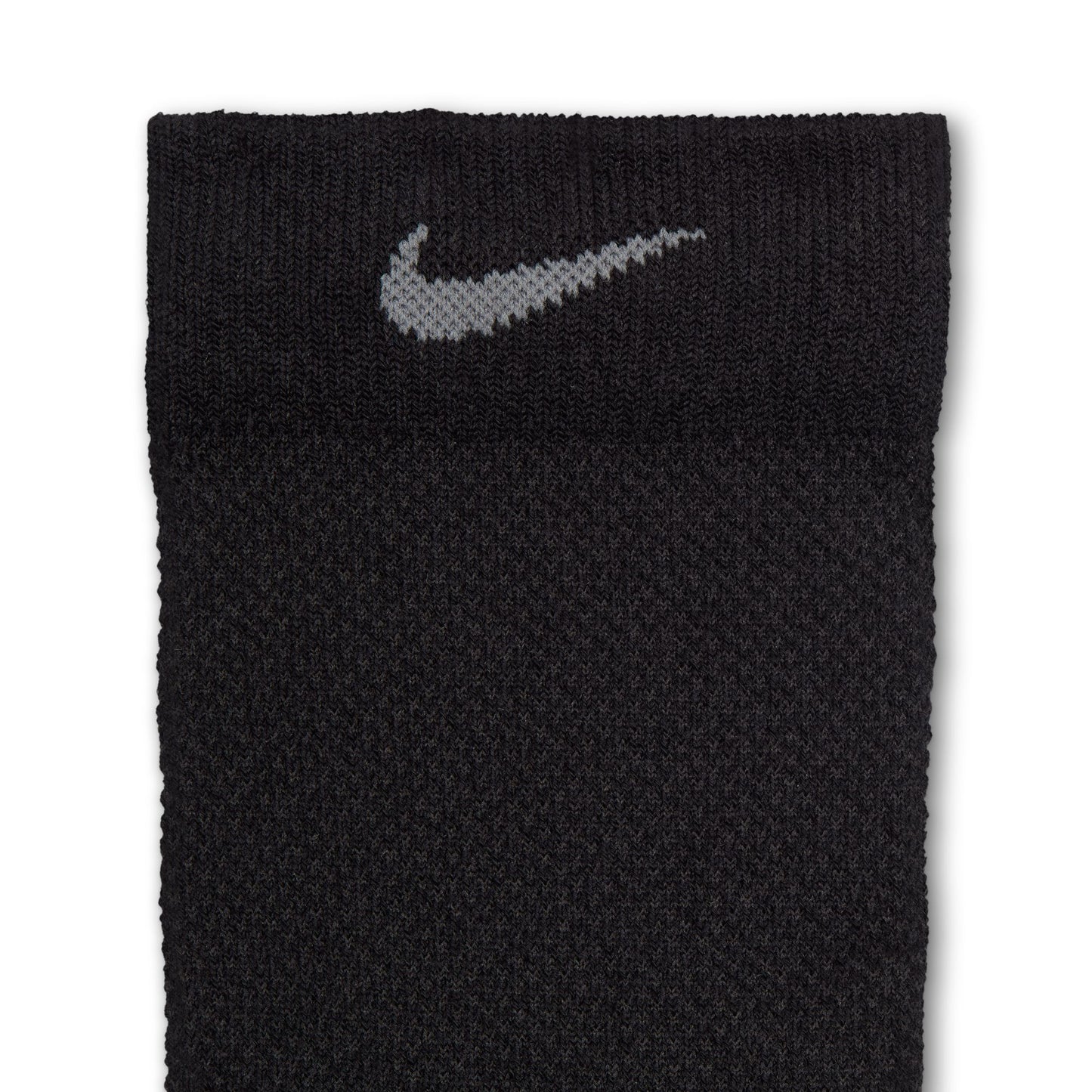 Nike Running Lightweight Sock | Crew Length | Black / Dark Smoke Grey