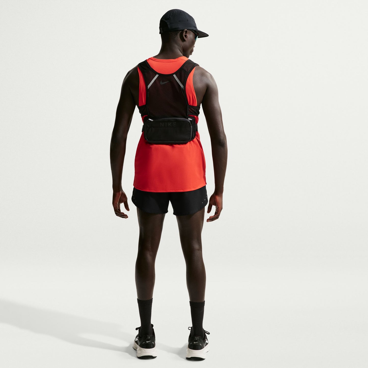 Nike Stride 5" 2-in-1 Shorts | Black / Reflective Silver | Mens