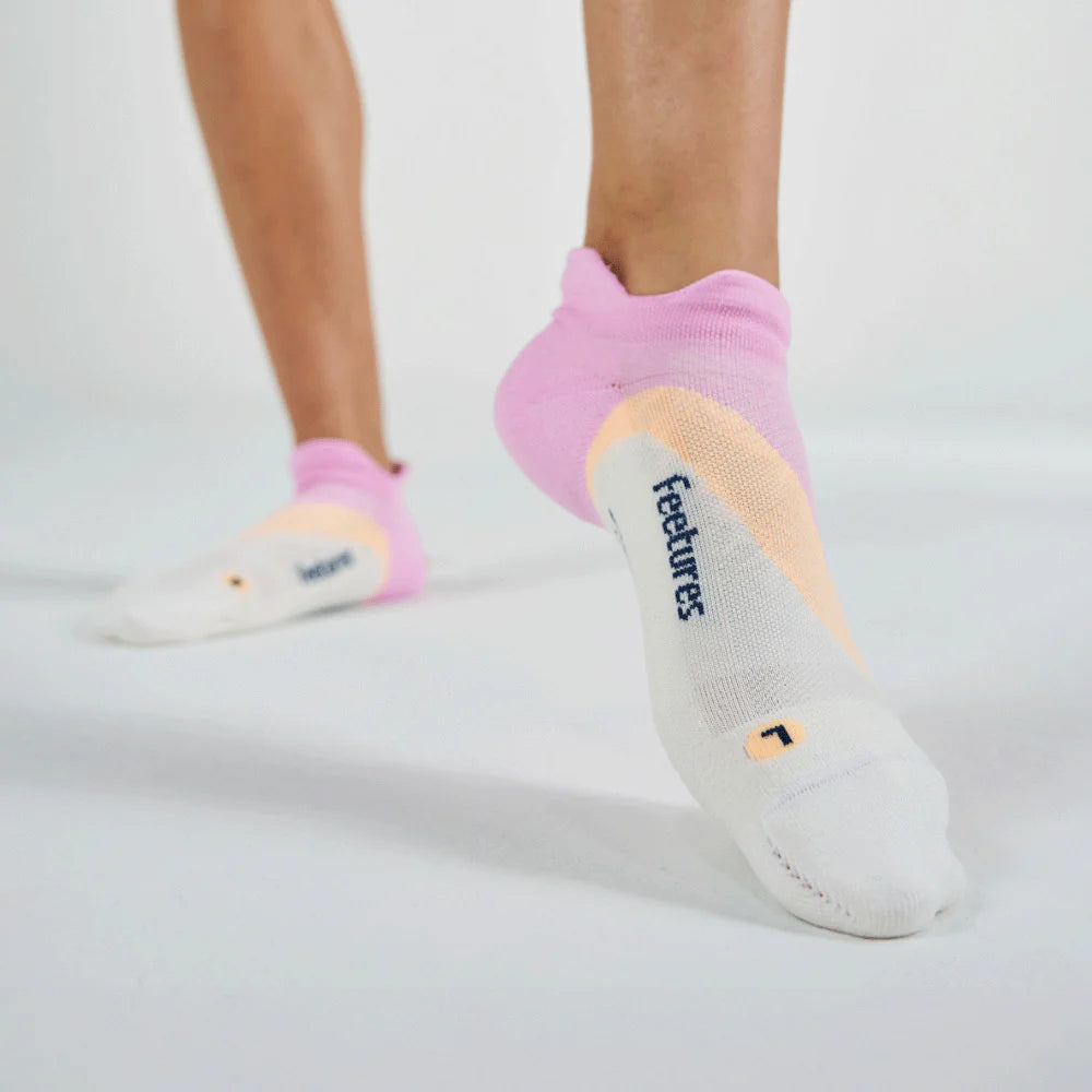 Feetures Elite | Light Cushion | No Show Tab | Pink Citrus