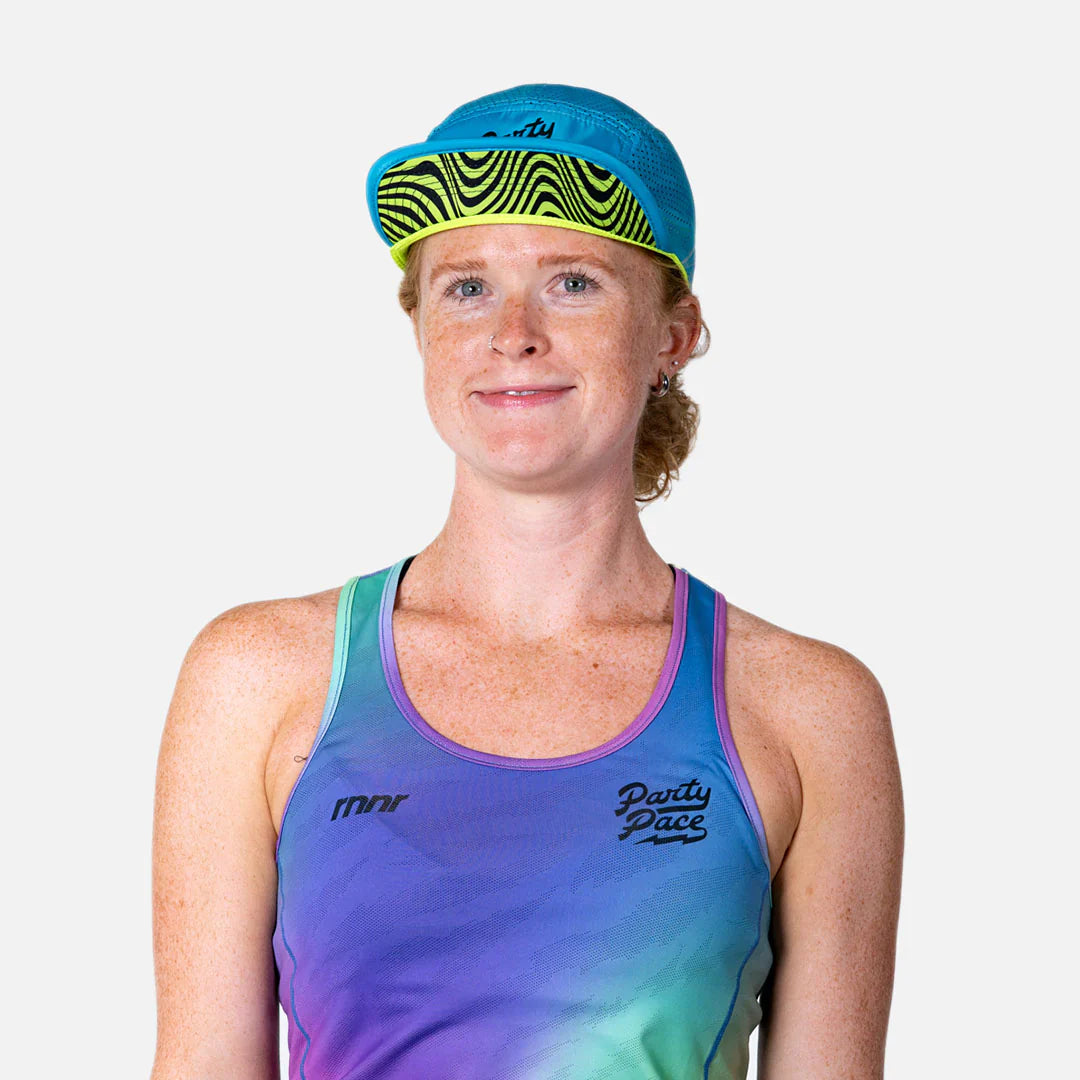 rnnr Pacer Hat | Party Pace Blue
