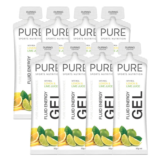 Pure Fluid Energy Gel Bundle | 18 Pack