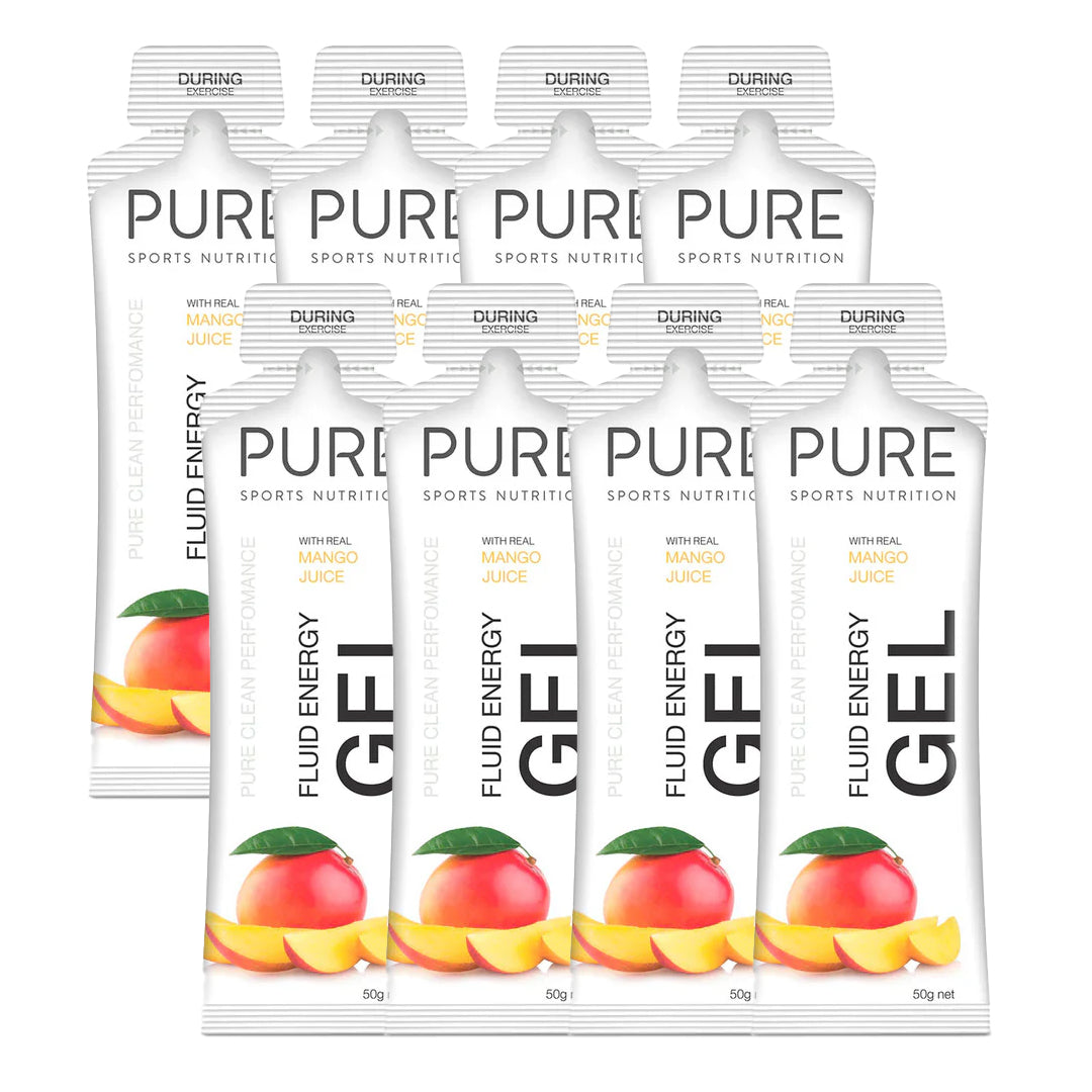Pure Fluid Energy Gel Bundle | 18 Pack