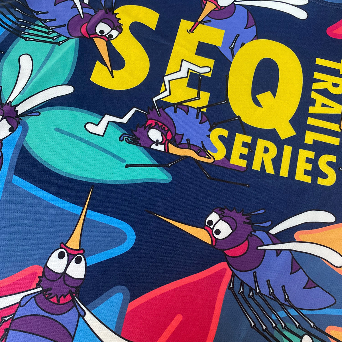 SEQ Trail Running Series Singlet | Mozzie Mayhem | Womens