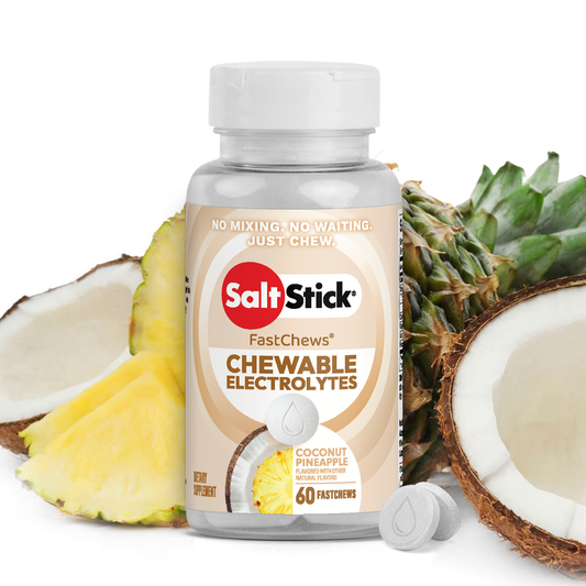 SaltStick FastChews | Coconut Pineapple | Bottle of 60