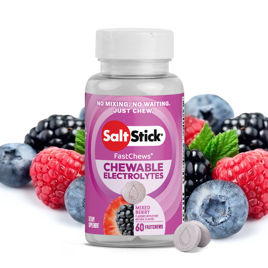 SaltStick FastChews | Mixed Berry | Bottle of 60