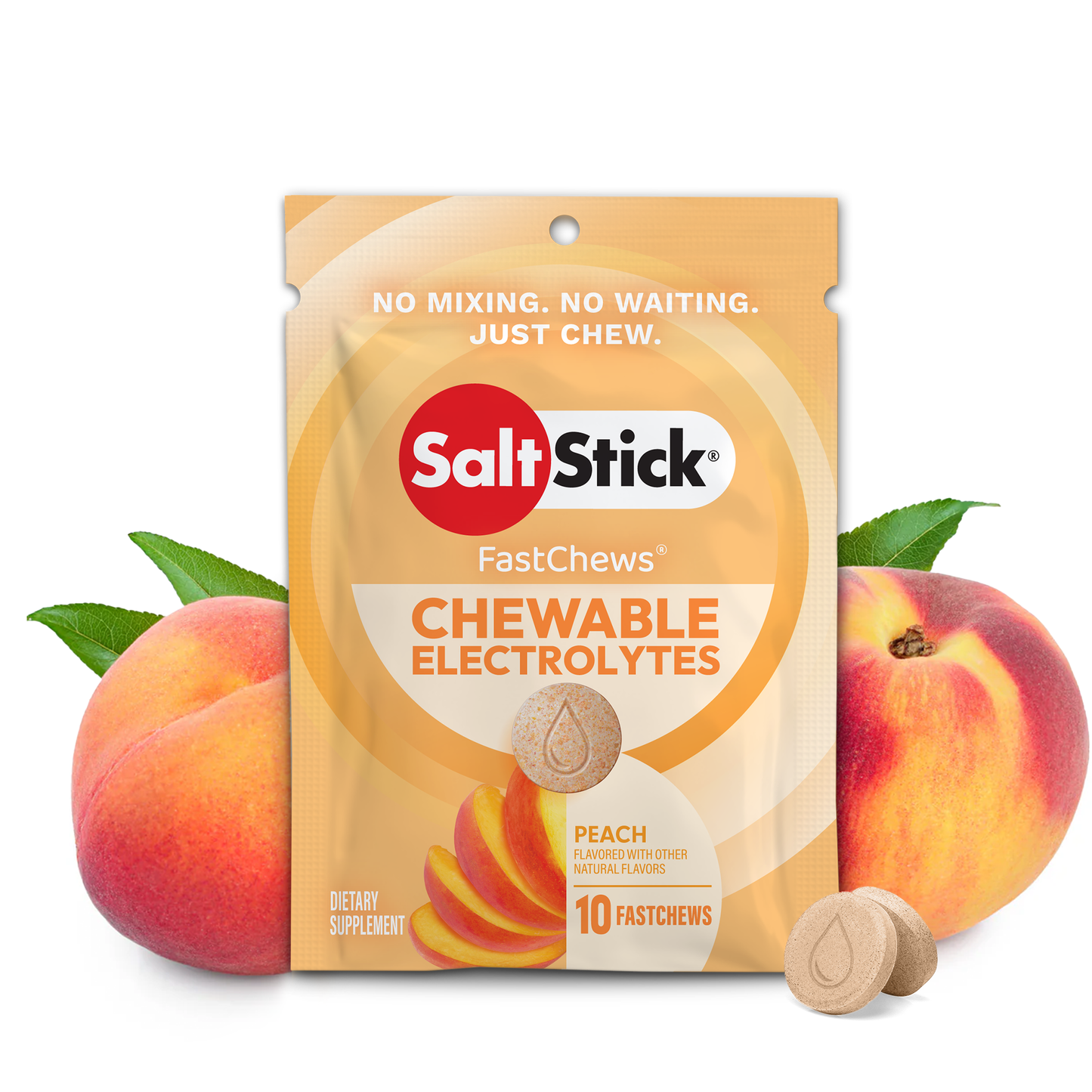 SaltStick FastChews | Peach | 10 pack
