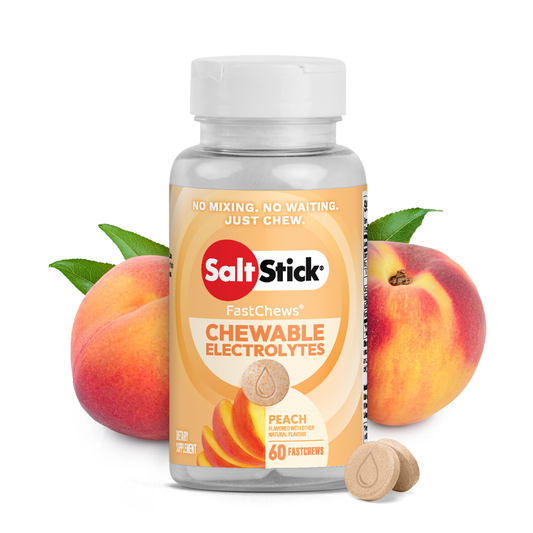 SaltStick FastChews | Peach | Bottle of 60
