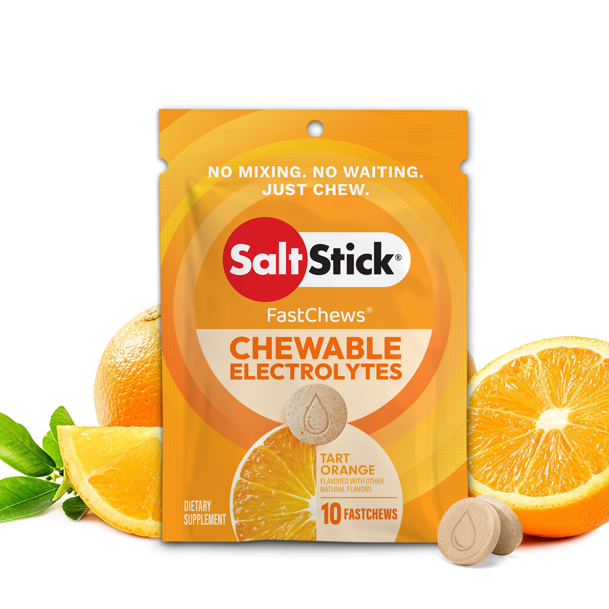 SaltStick FastChews | Tart Orange | 10 Pack
