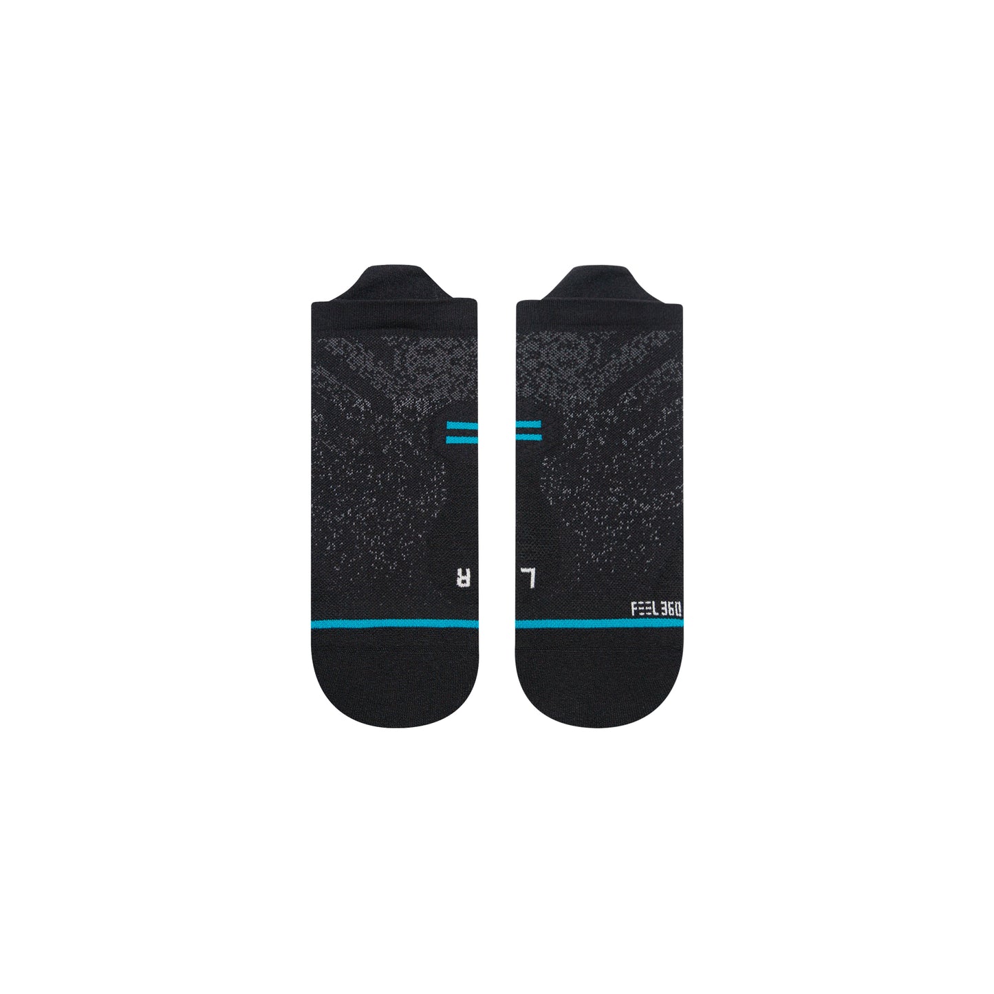 Stance Run Socks | Light Cushion | Tab Length | Black