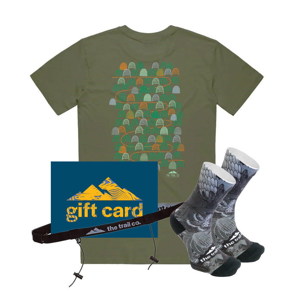 Trail Runner Gift Box Bundle | Green Path | Mens