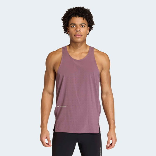 adidas Adi365 H.Koumori Running Singlet | Shadow Fig | Mens
