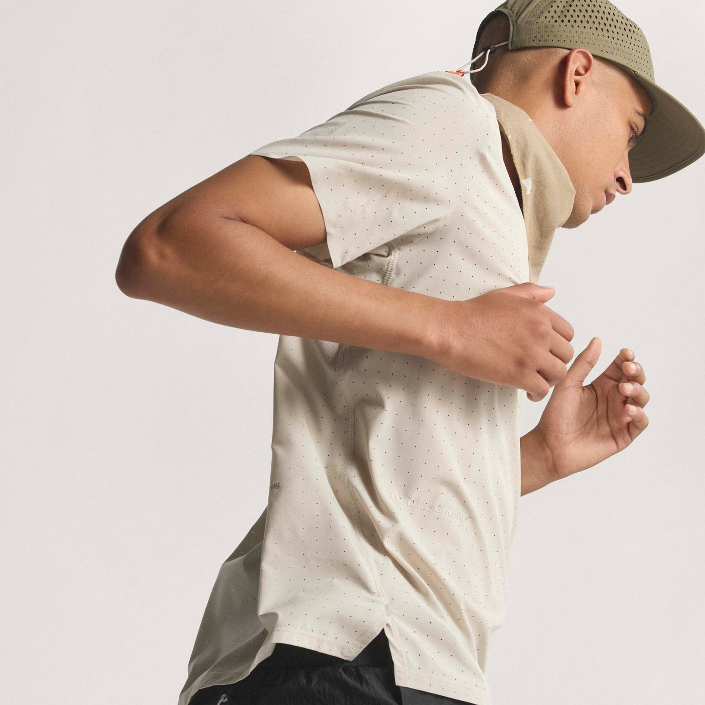 adidas Adi365 H.Koumori Running Tee | Putty Grey | Mens