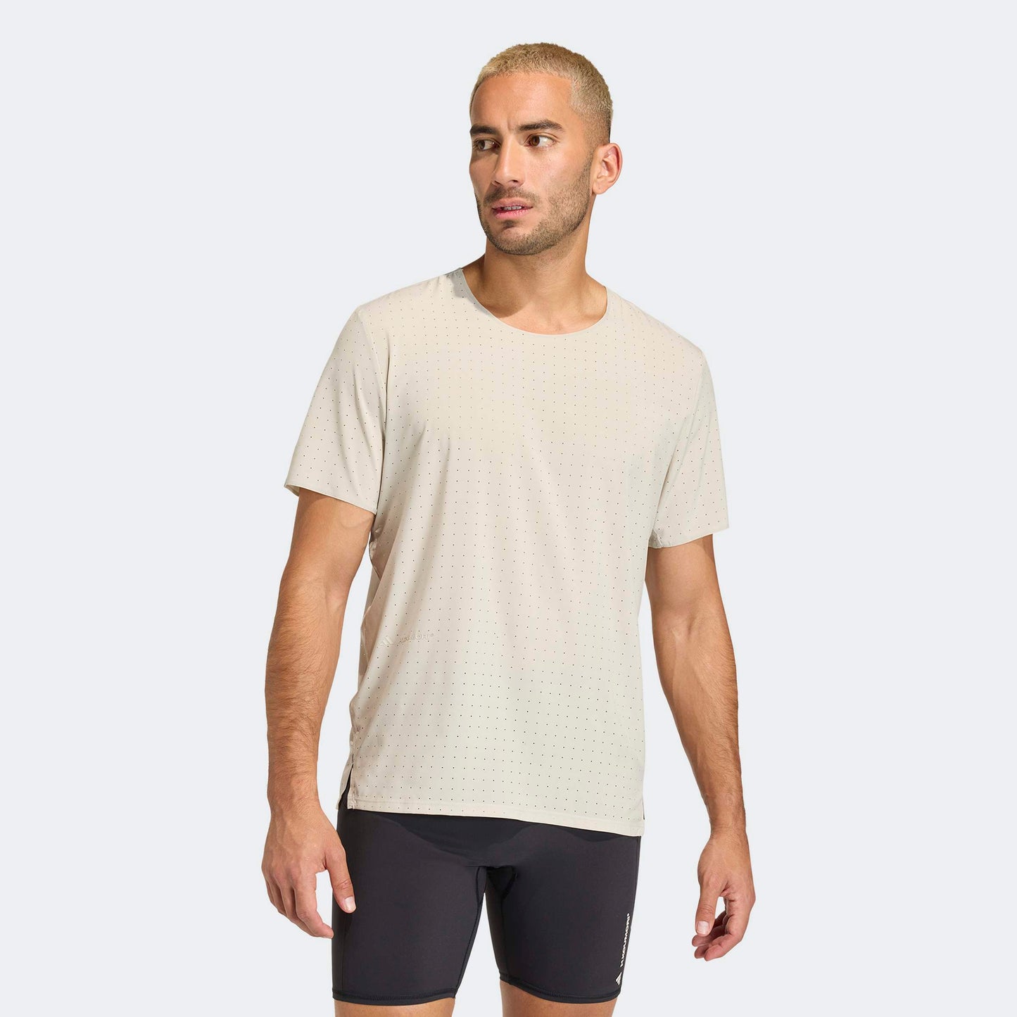 adidas Adi365 H.Koumori Running Tee | Putty Grey | Mens