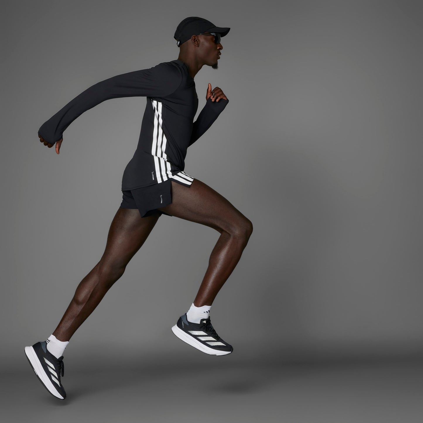 adidas Adizero Gel Short | Black | Mens