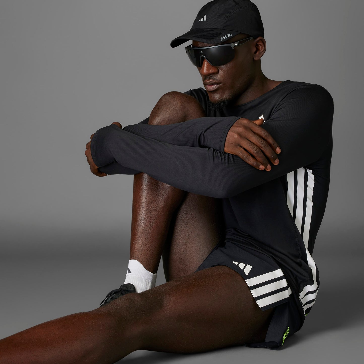 adidas Adizero Gel Short | Black | Mens