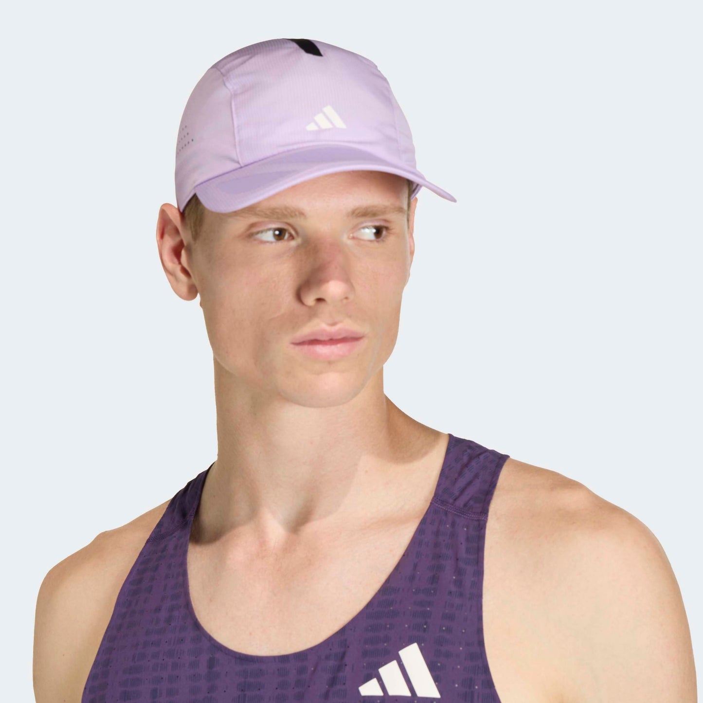 adidas Running x adizero Cap | Powder Plum / Solar Yellow
