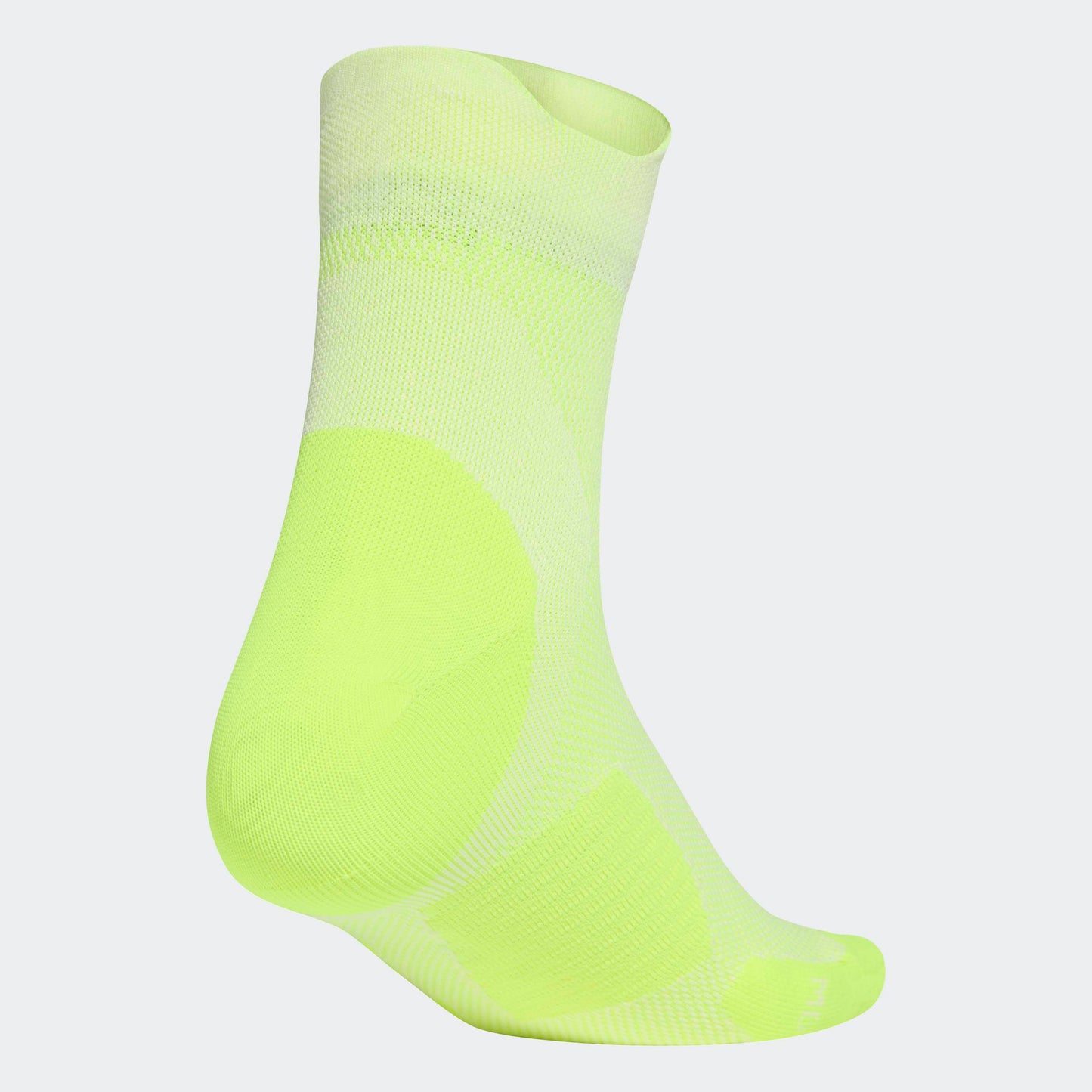 adidas Running x adizero Sock | White / Solar Yellow