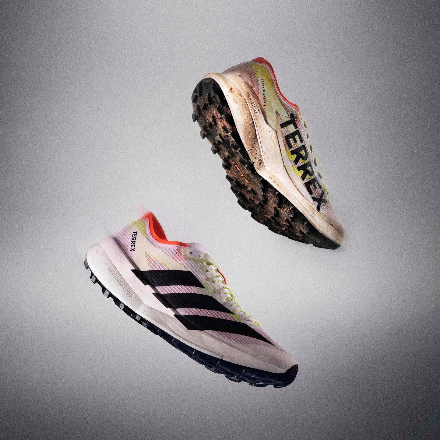 adidas Terrex Agravic Speed 2 | Cloud White / Core Black / Semi Impact Orange | Womens