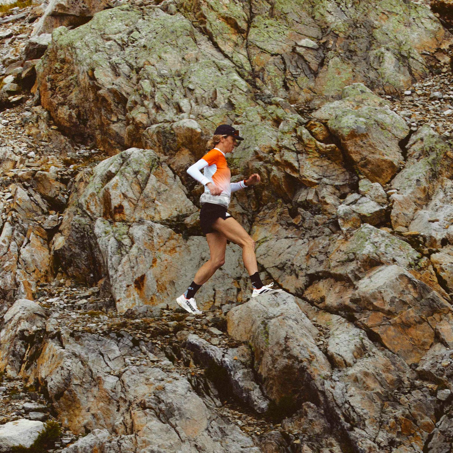 adidas Terrex Agravic Speed 2 | Cloud White / Core Black / Semi Impact Orange | Womens