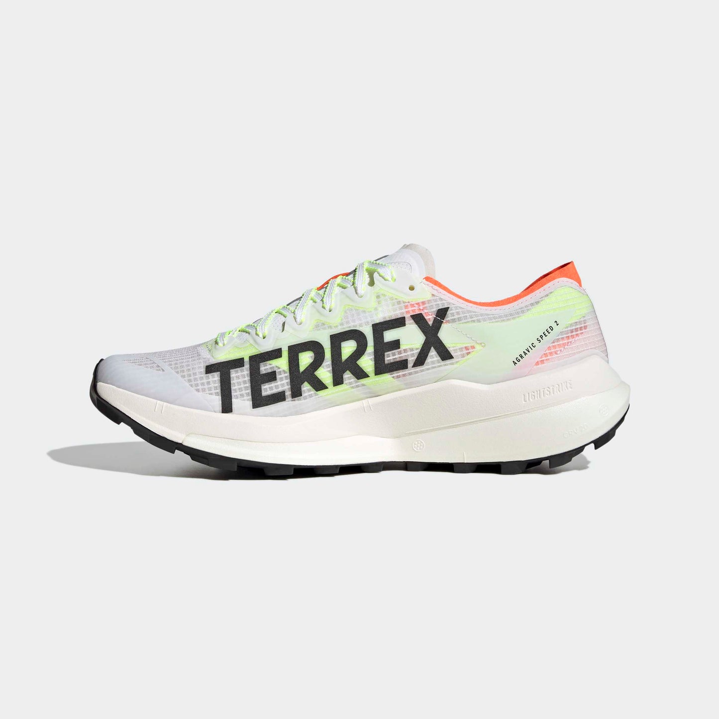 adidas Terrex Agravic Speed 2 | Cloud White / Core Black / Semi Impact Orange | Womens