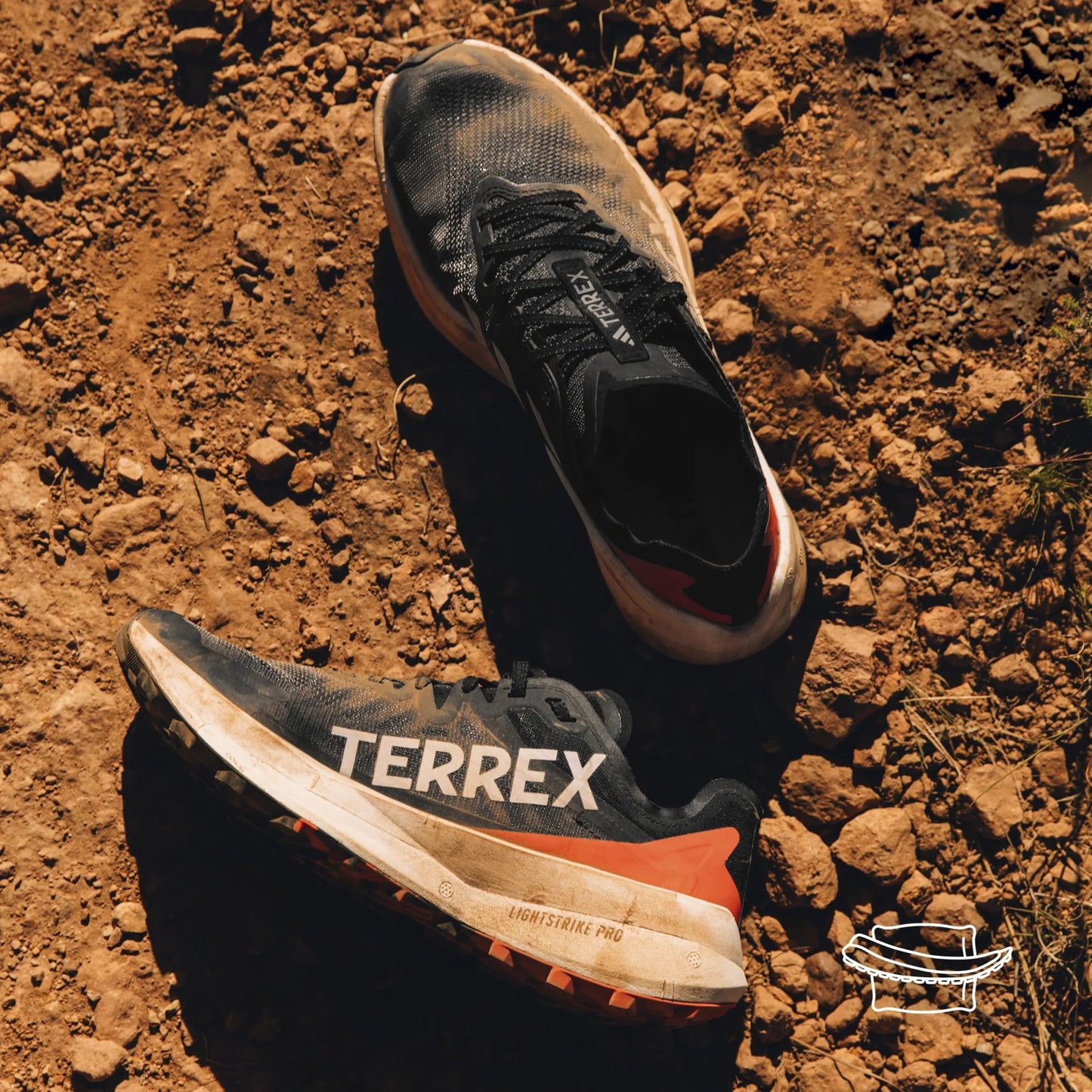 adidas Terrex Agravic Speed | Core Black / Grey One / Impact Orange | Mens