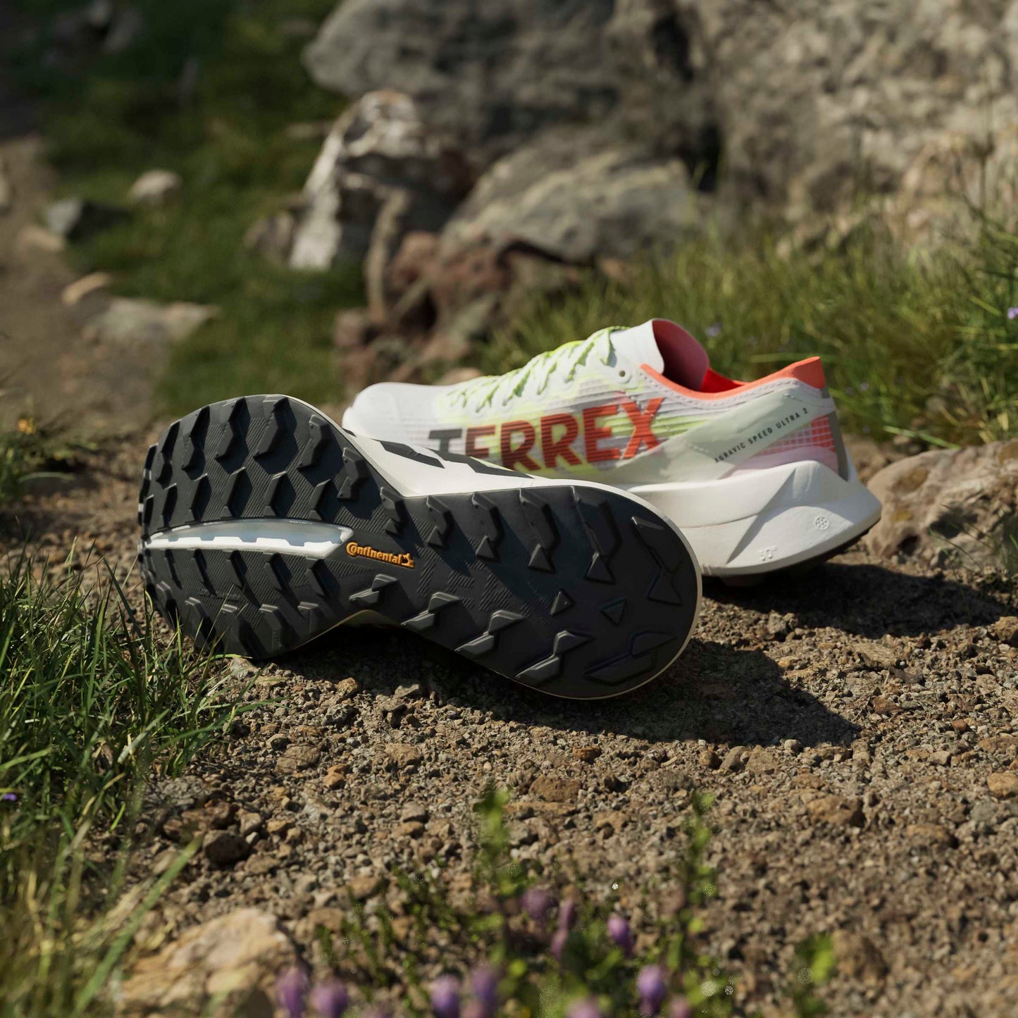 adidas Terrex Agravic Speed Ultra 2 | Cloud White / Core Black / Reflective Silver | Womens