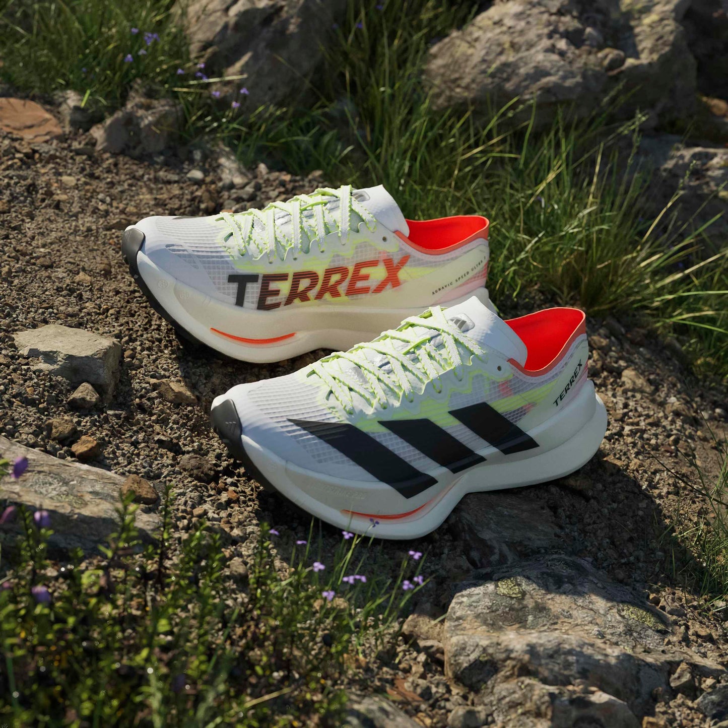 adidas Terrex Agravic Speed Ultra 2 | Cloud White / Core Black / Reflective Silver | Womens
