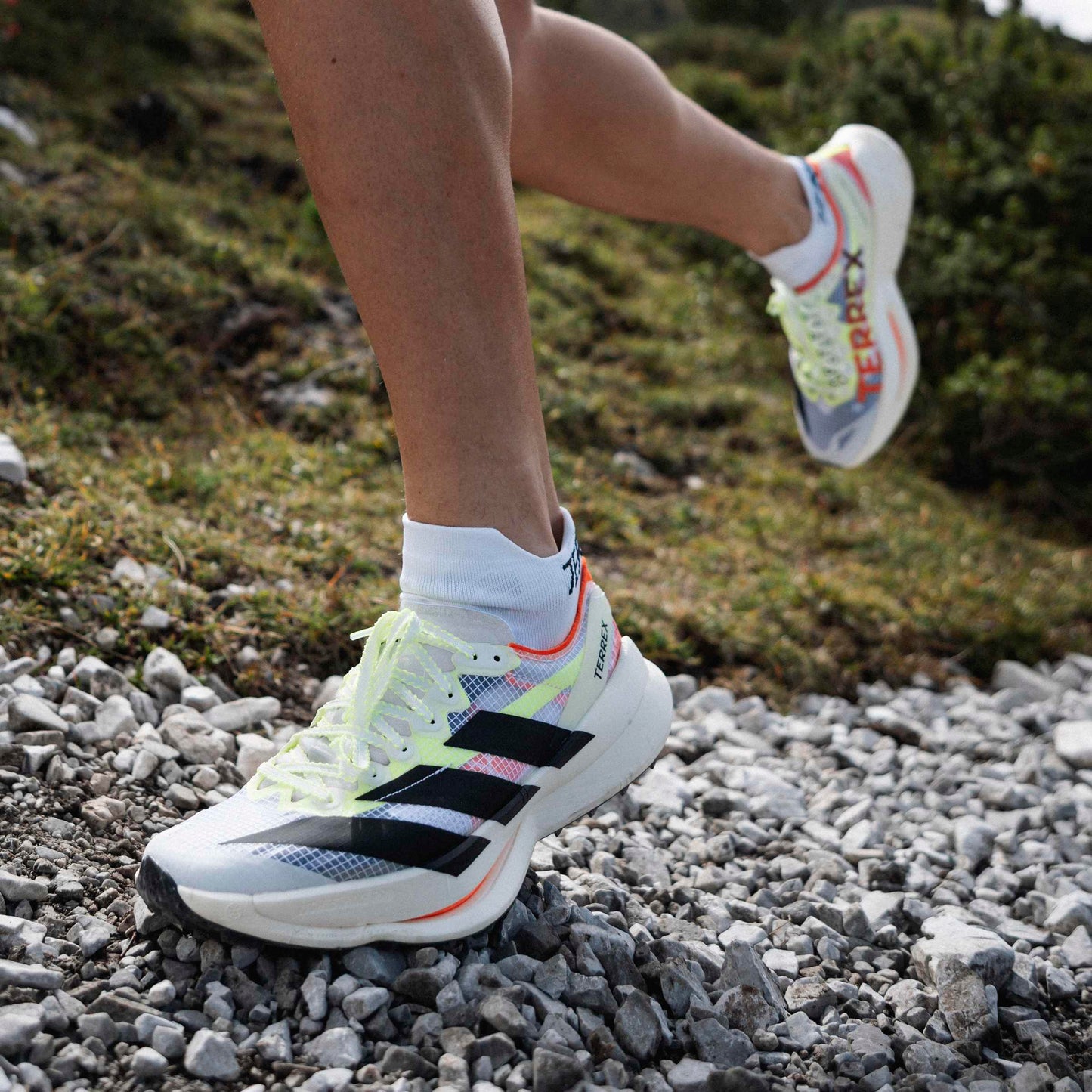 adidas Terrex Agravic Speed Ultra 2 | Cloud White / Core Black / Semi Impact Orange | Mens