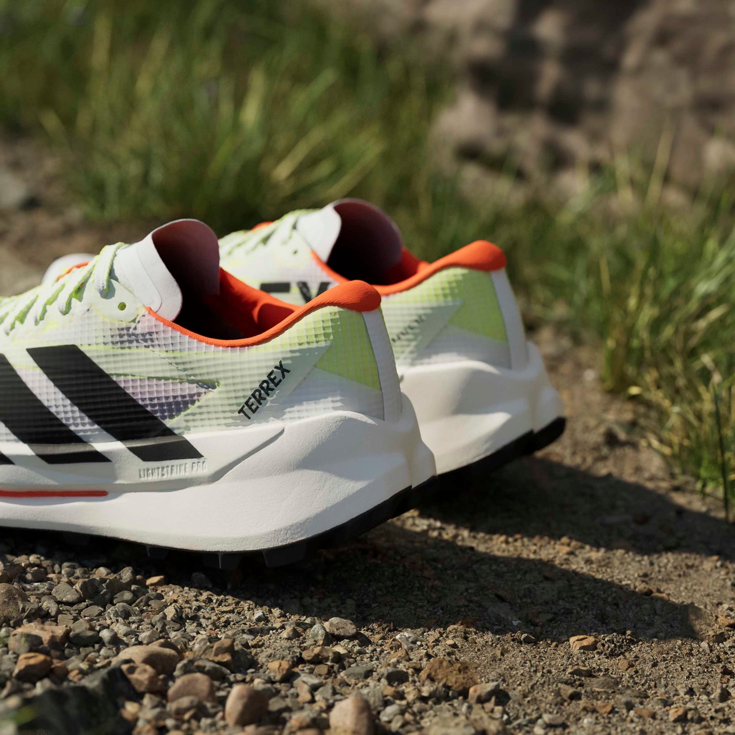 adidas Terrex Agravic TT | Cloud White / Core Black / Impact Orange | Womens