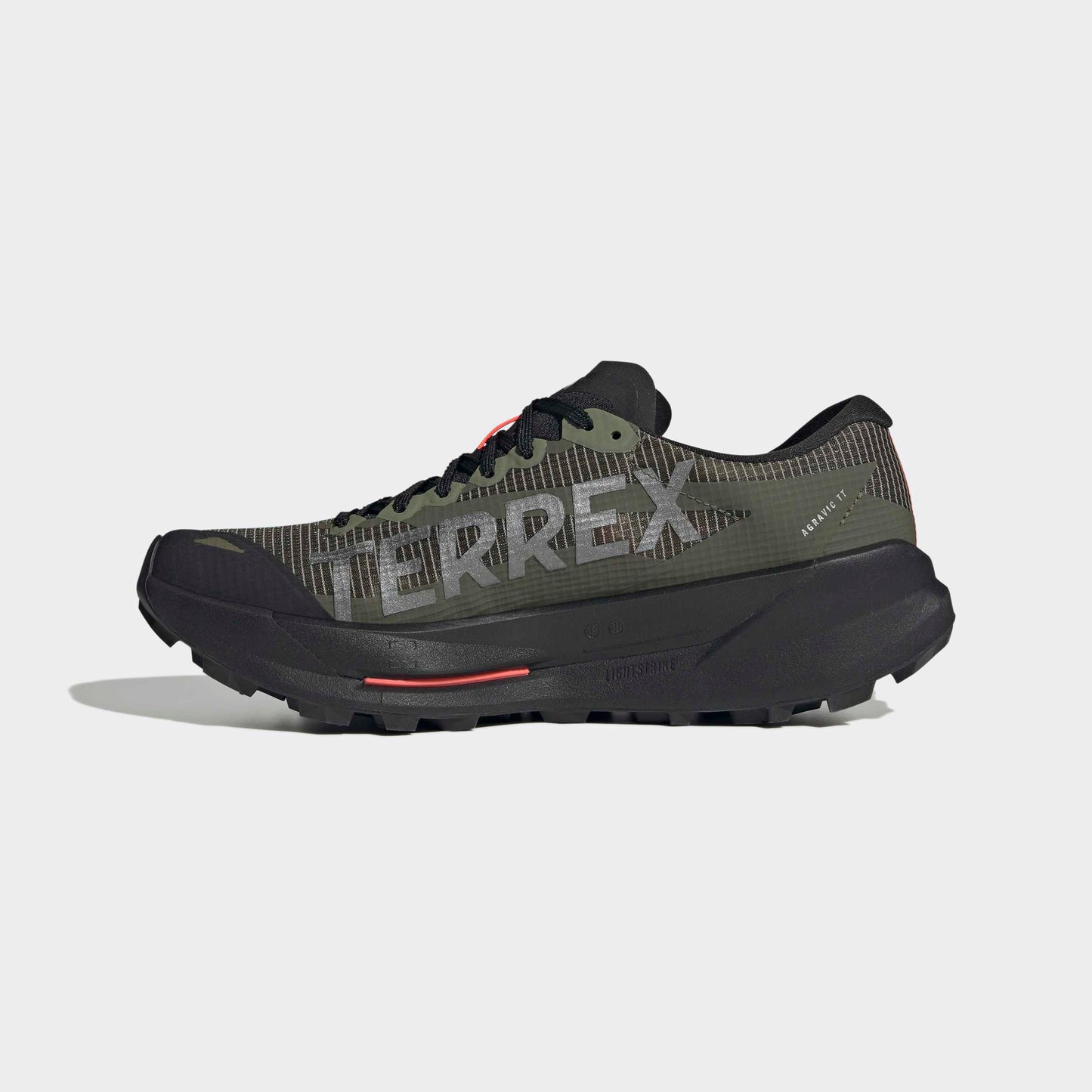 adidas Terrex Agravic TT | Olive Strata / Iron Metallic / Solar Turbo | Mens