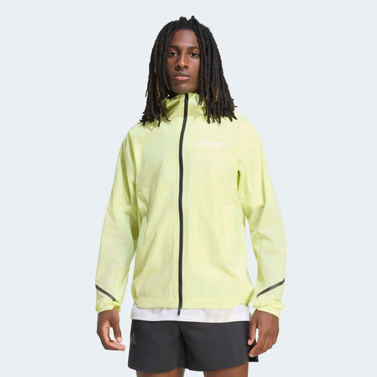 adidas Terrex Xperior 2.5 Layer Light Climaproof Waterproof Jacket | Semi Frozen Lemon | Mens