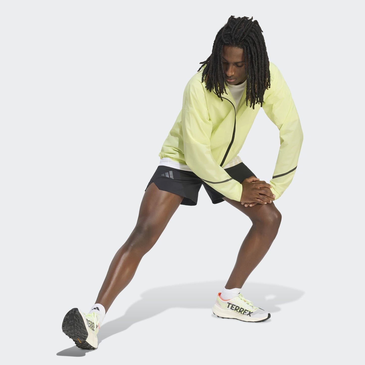 adidas Terrex Xperior 2.5 Layer Light Climaproof Waterproof Jacket | Semi Frozen Lemon | Mens